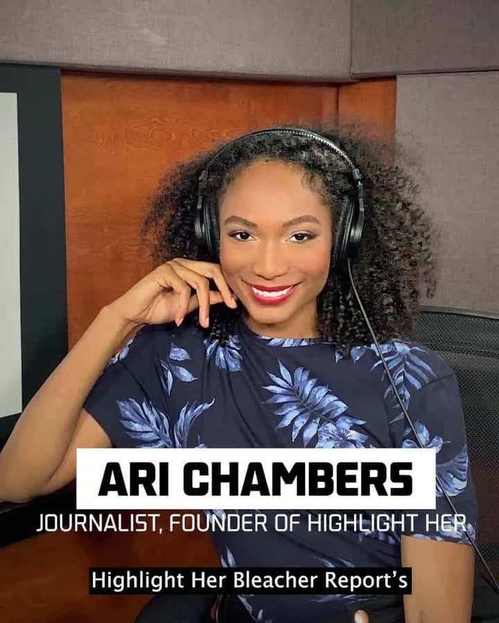 Foot Lockerのインスタグラム：「Ari Chambers (@ariivory), the founder of Highlight Her, Bleacher Report’s platform for women that amplifies talented women emerging in music and sports culture, while also showcasing their efforts within their communities and their personal stories. We celebrate her journey on The Sole List.」