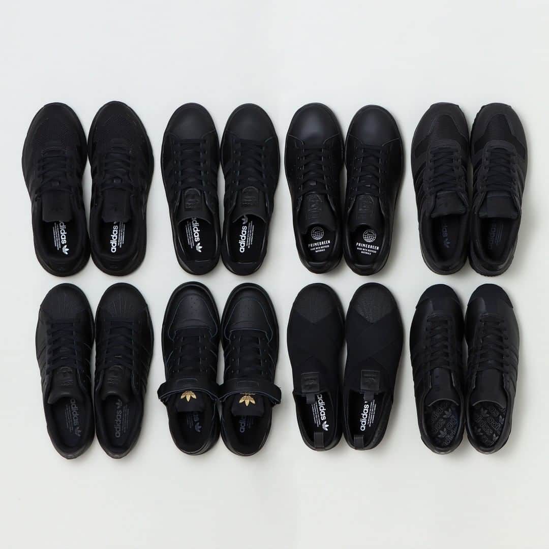 ABCマートのインスタグラム：「“adidas BLACK Sneakers”  ニューノーマルなビジネスやスクール スタイルに向けた アディダスのブラック スニーカー コレクションの紹介です。  @adidasoriginals 　#adidas #adidasoriginals #SNEAKERS #sneakers」