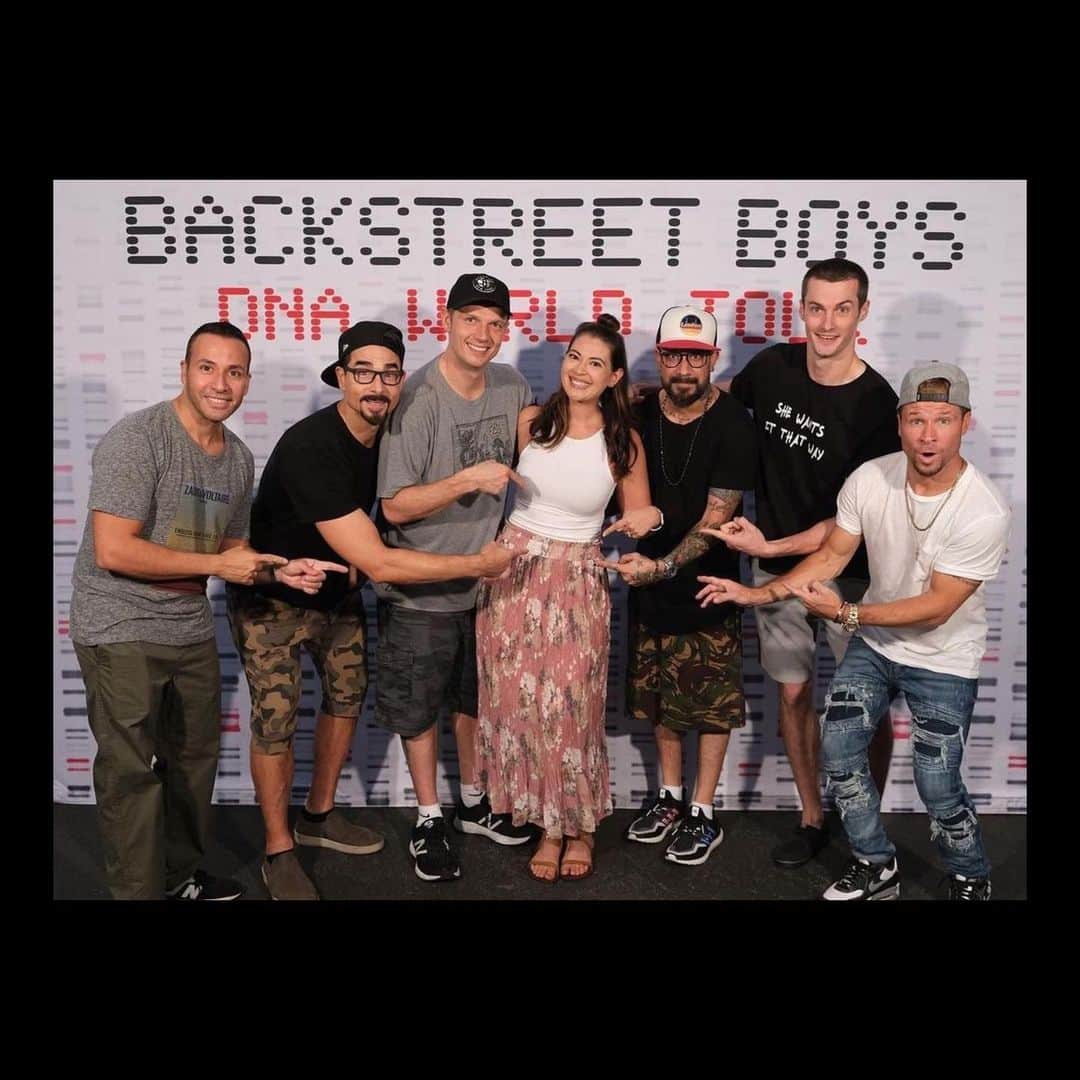backstreetboysのインスタグラム：「Alida, we’re so grateful we could be part of this special moment for you!!! Sending all our love to you and your family 🙏🏻 We want to hear more of your #BSBArmyStories, so send them to backstreetarmysubmissions@gmail.com for a chance to be featured 🖤」