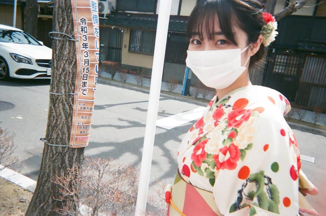 高野渚のインスタグラム：「この日は食べまくった一日でした   #写ルンです  #京都」