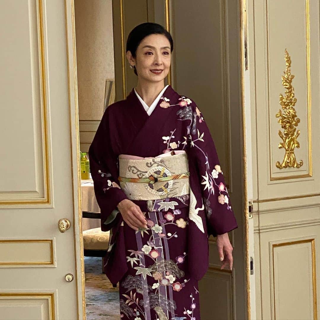 女優・吉瀬美智子さん着用掲載柄　新品　西陣織六通柄袋帯【綿芯御仕立て付き】日数ですが28日ほどかかります