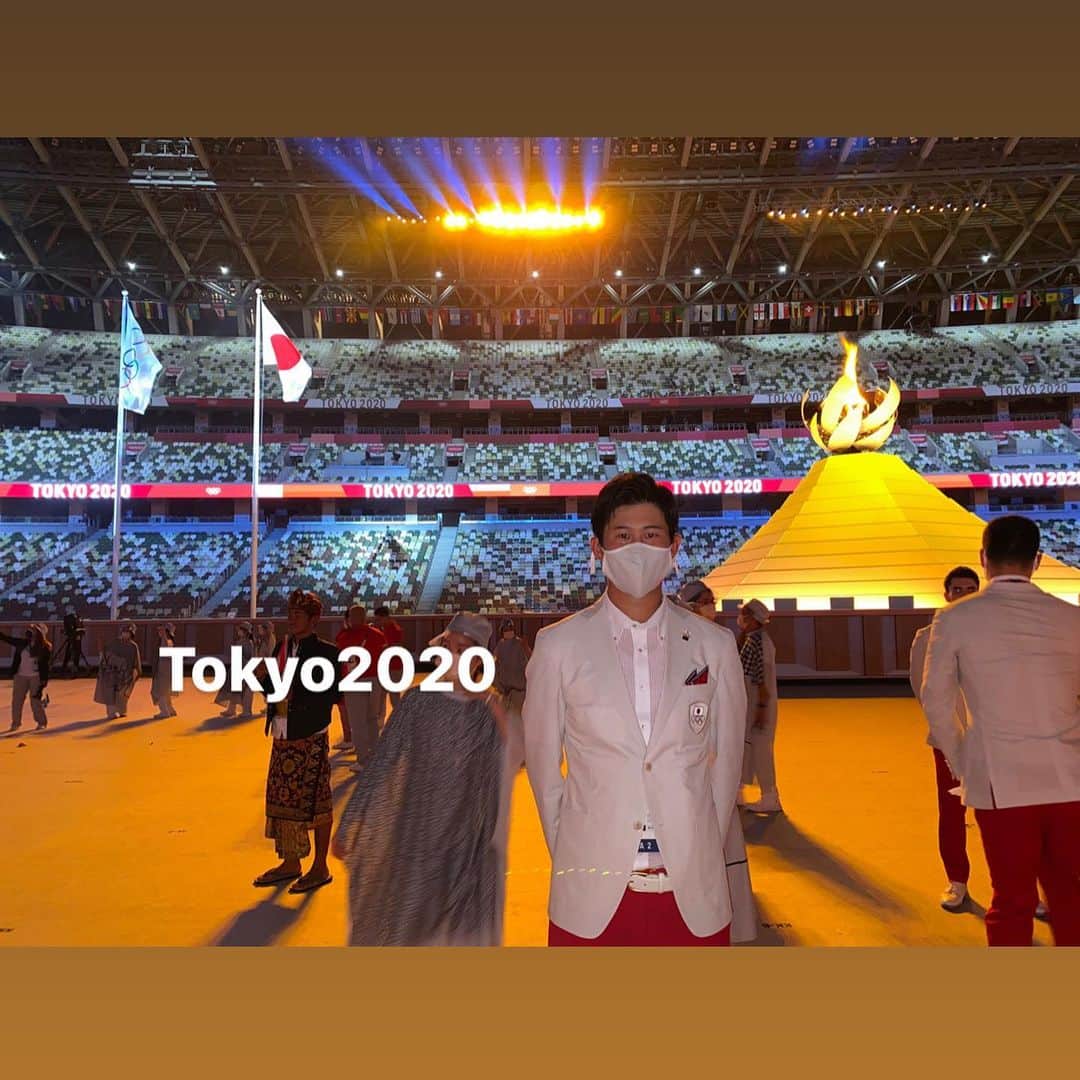 星野陸也のインスタグラム：「東京オリンピック開会式🎌  #Tokyo2020#オリンピック#開会式」