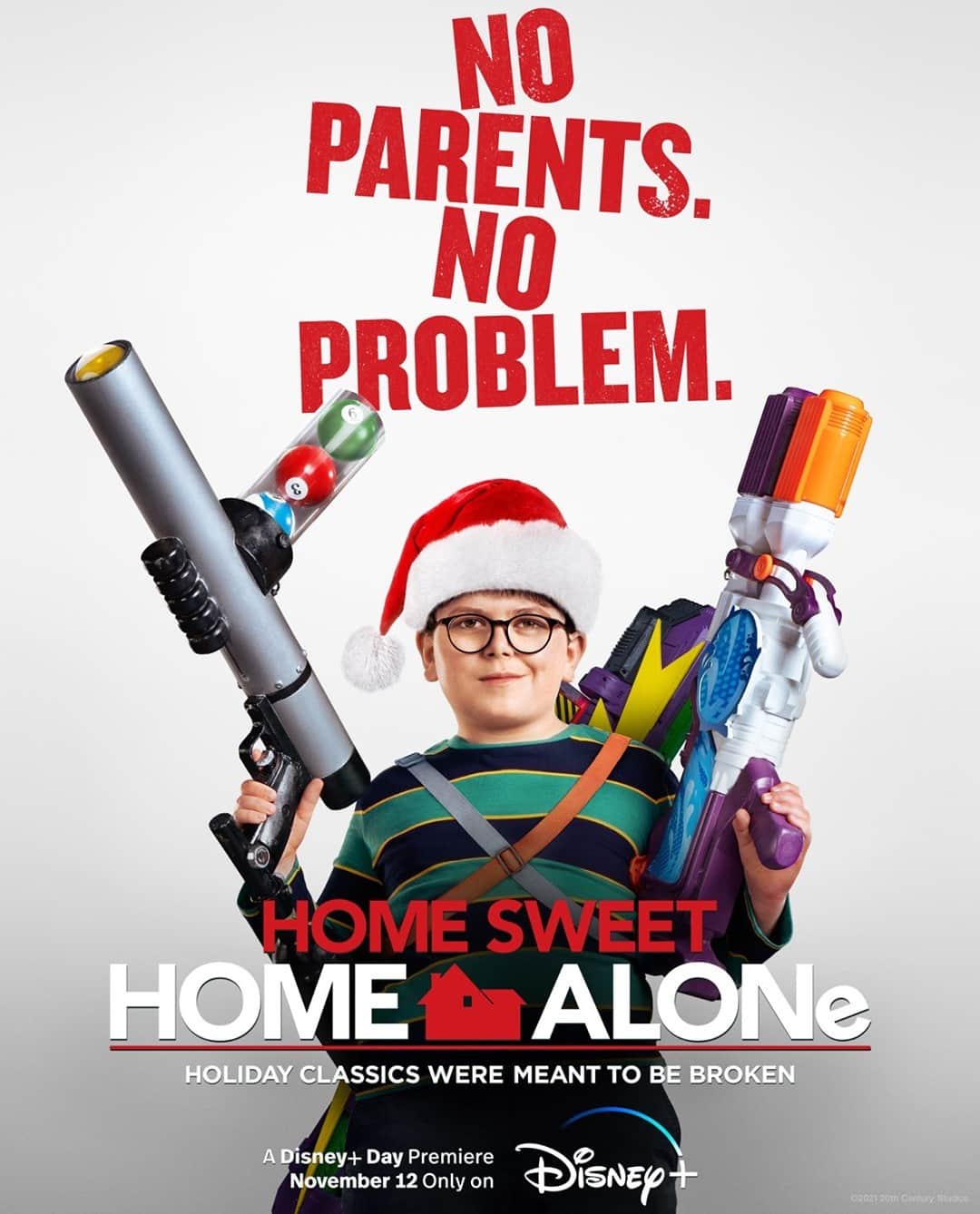 Disneyのインスタグラム：「No parents? No problem! ❄️ @HomeAloneMovie, an Original Movie, starts streaming Disney+ Day, November 12 only on @DisneyPlus. #HomeSweetHomeAlone」