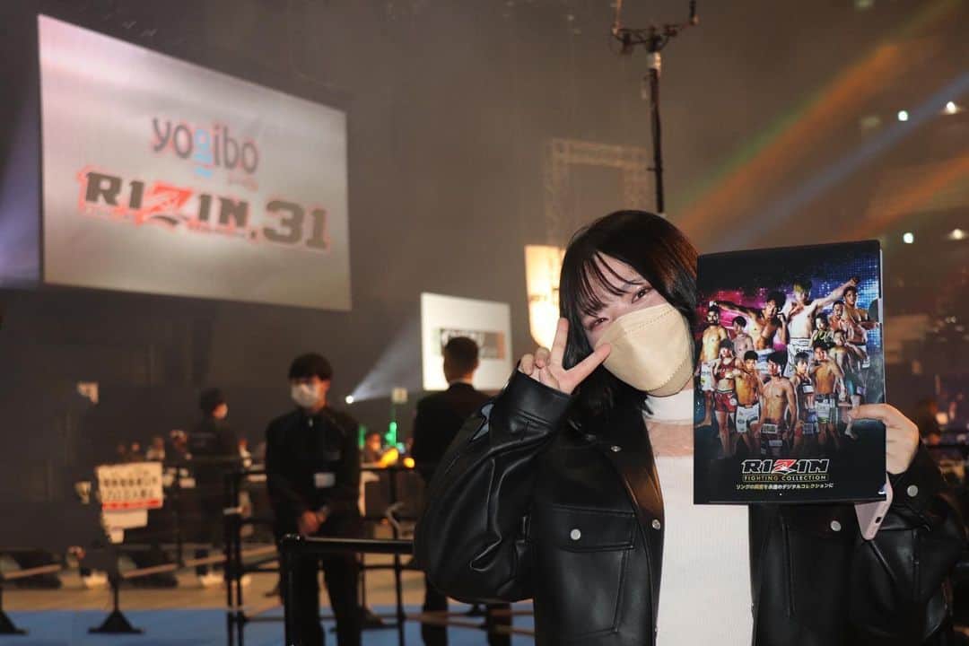 仙石來夢のインスタグラム：「🥊 #RIZIN#RIZIN31#横浜」