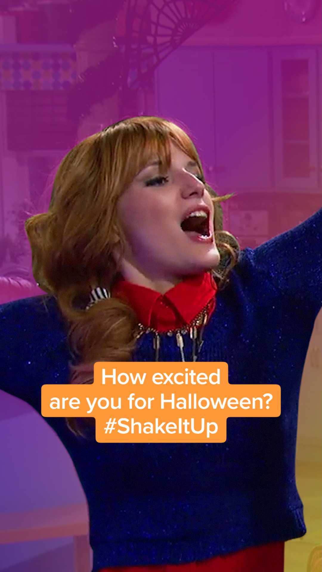 Disney Channelのインスタグラム：「CeCe and Dina’s Halloween chant is stuck in our heads 🎃 How excited are you for Halloween? You can catch #ShakeItUp on Disney+ now! #Throwback」