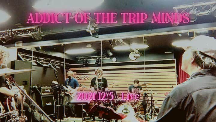 岡本健一のインスタグラム：「Reboot live 2021-12-5(sun)  Addict Of the Trip minds  All info aotm.jp okamotokenichi.com」