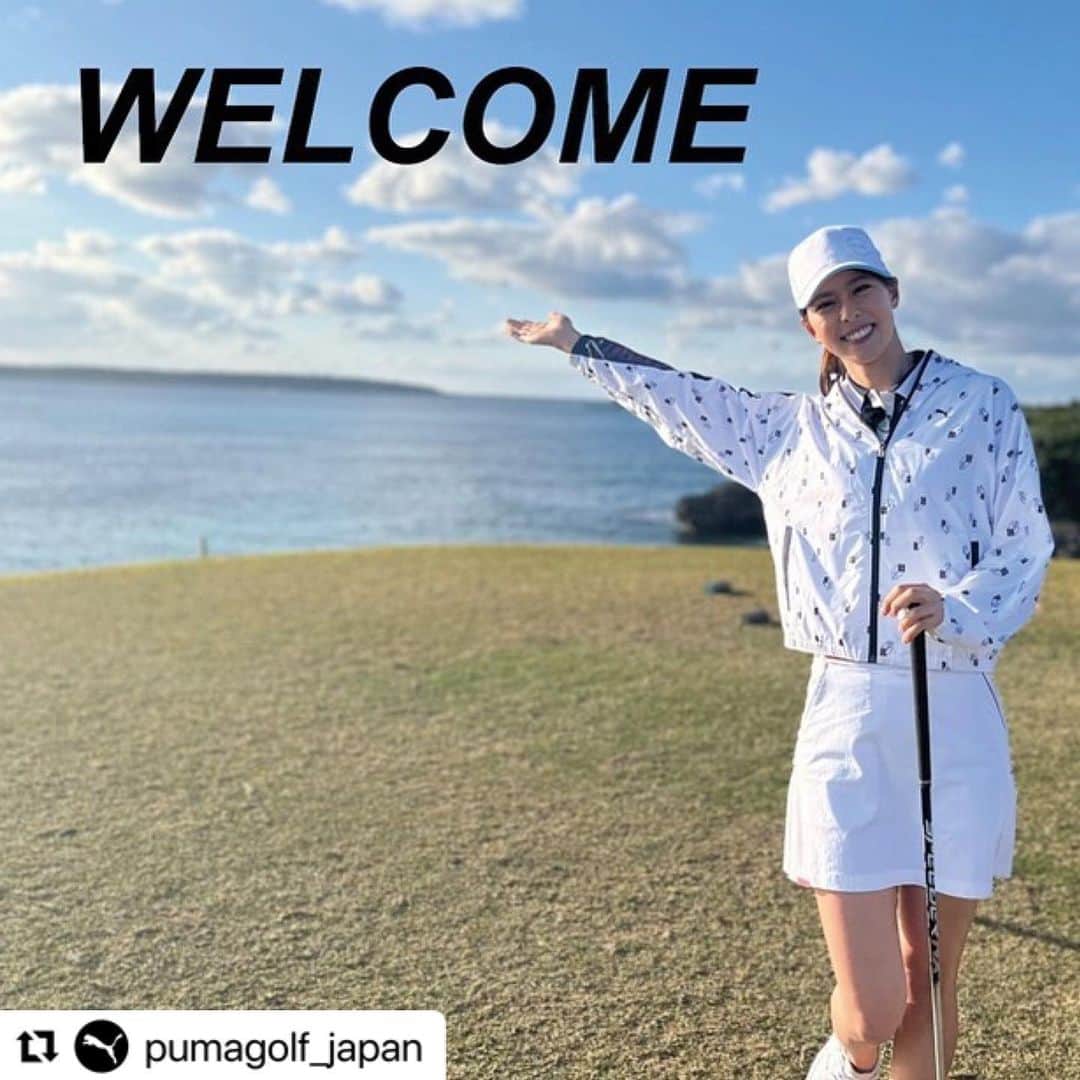 阿部桃子さんのインスタグラム写真 - (阿部桃子Instagram)「お知らせ📢 2022年1月1日より、 PUMA GOLF