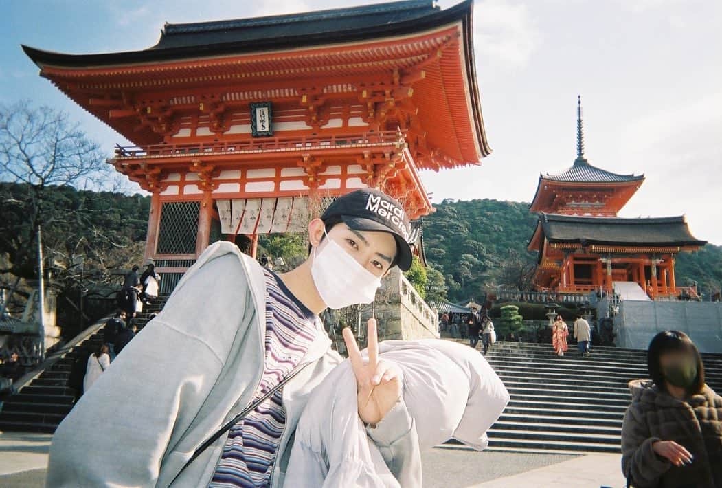 中谷日向さんのインスタグラム写真 - (中谷日向Instagram)「帰りにずっと行きたかった京都☺︎ ☺︎ ほんまに幸せなお正月やったなー🎍🐅」1月4日 22時18分 - nakatanihyuga