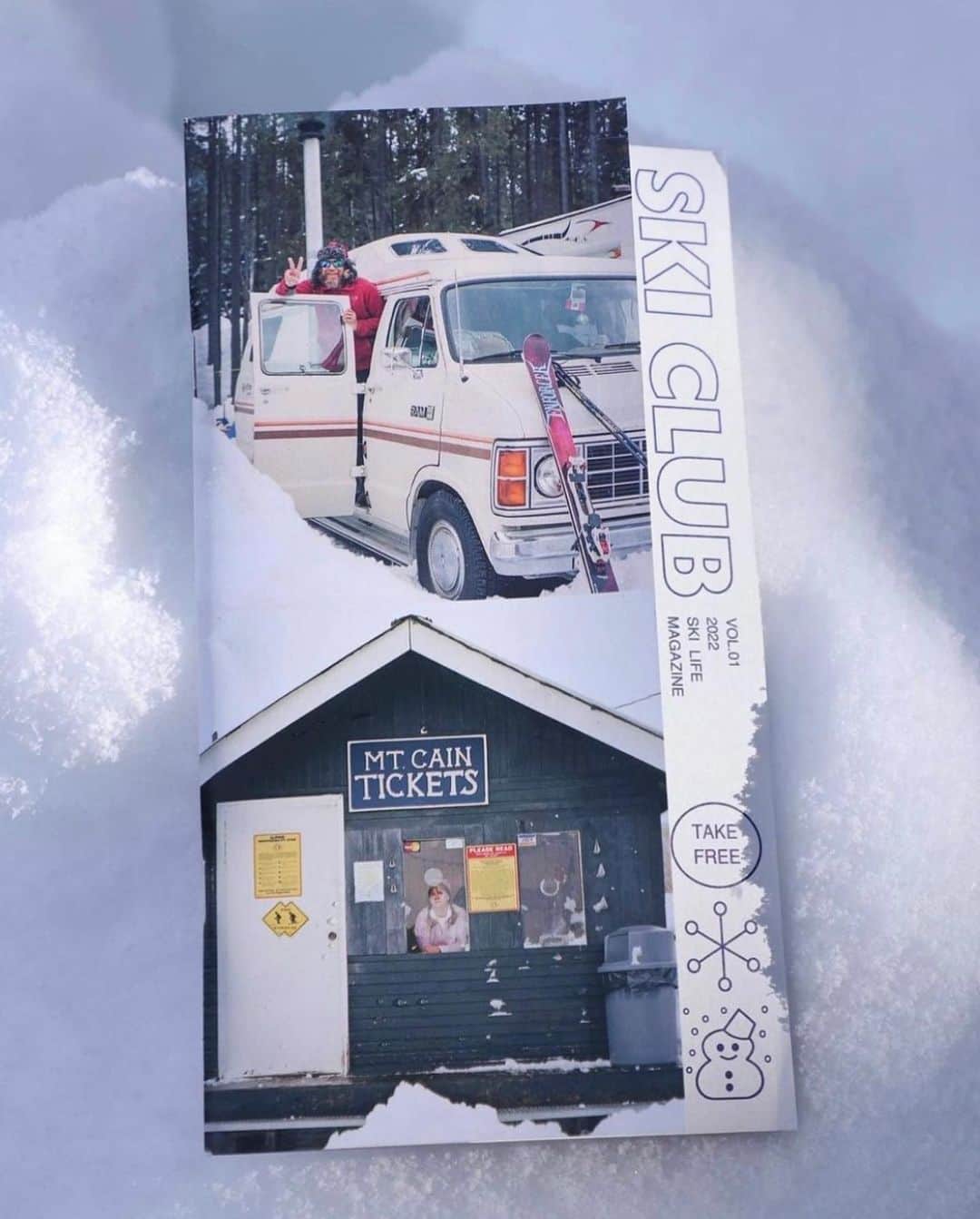松田翔太のインスタグラム：「Free magazine 「SKI CLUB」創刊です🎿 @skiclub_magazine   スキーの事話せて楽しかった @ranyo_tanaka ありがとう！  1月13日(木)よりTHE NORTH FACE直営店やURBAN RESEARCH DOORS店舗等で無料配布スタートです」