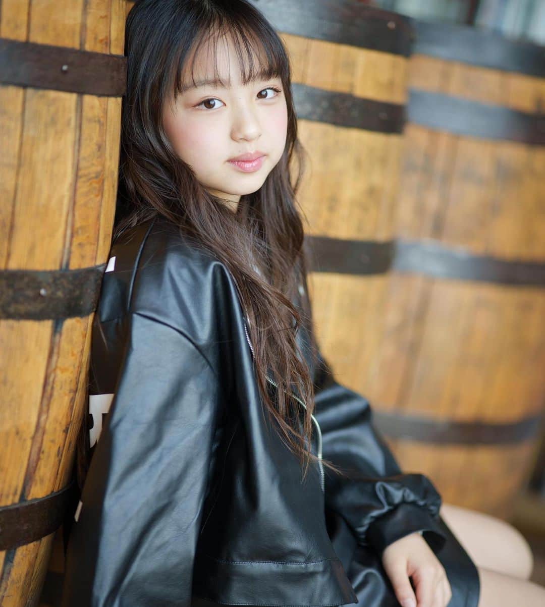 喜島結乃さんのインスタグラム写真 - (喜島結乃Instagram)「♡yuno♡ ㅤㅤㅤㅤㅤㅤㅤㅤㅤㅤㅤㅤㅤ ブラックコーデが最近大好き 春