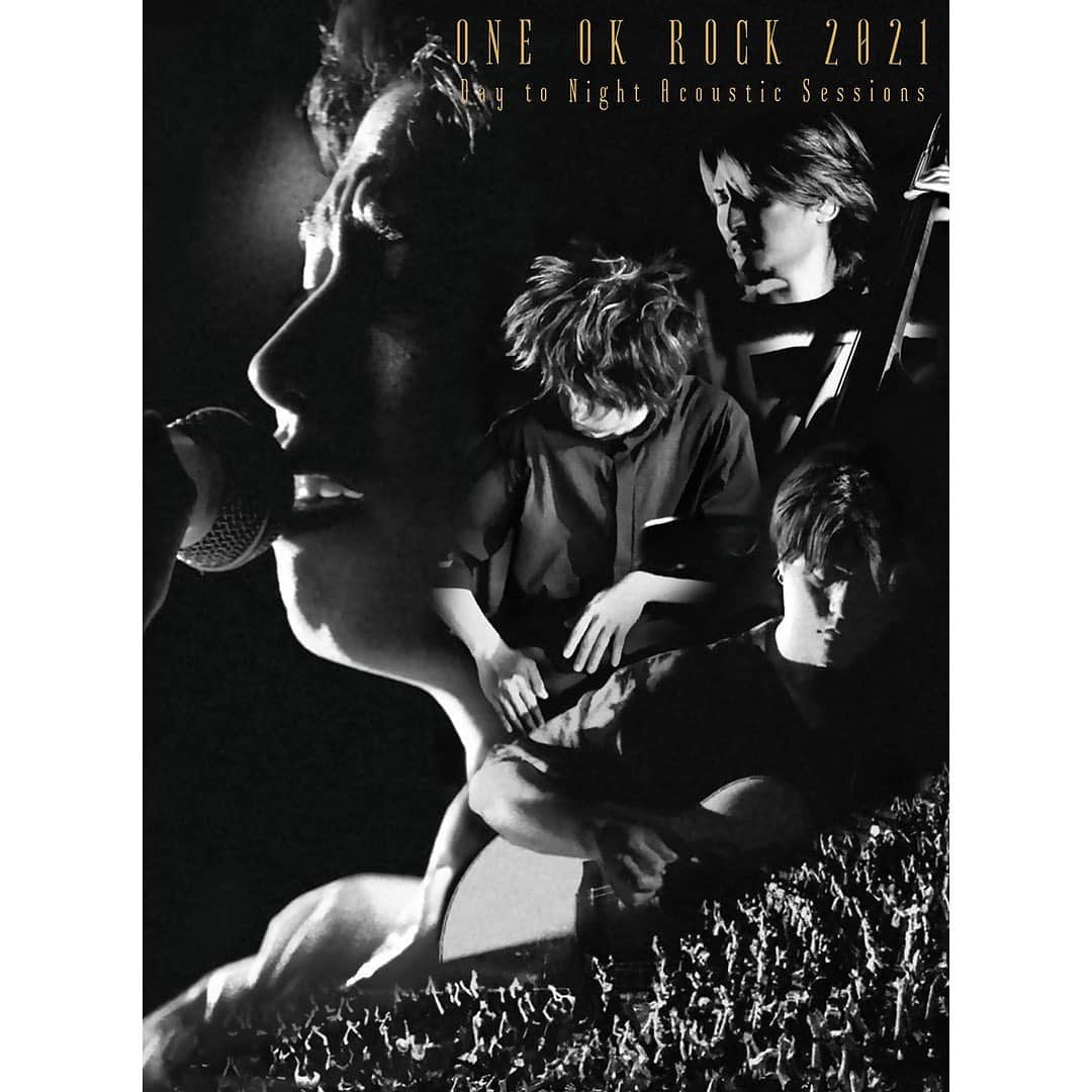 Toru のインスタグラム：「LIVE DVD & Blu-ray 『ONE OK ROCK 2021 Day to Night Acoustic Sessions』2022年4月20日発売決定!! 今回はなんと、初回生産限定盤のみLIVE CD封入！  予約: https://OOR.lnk.to/2021DtNASAW  #ONEOKROCK」