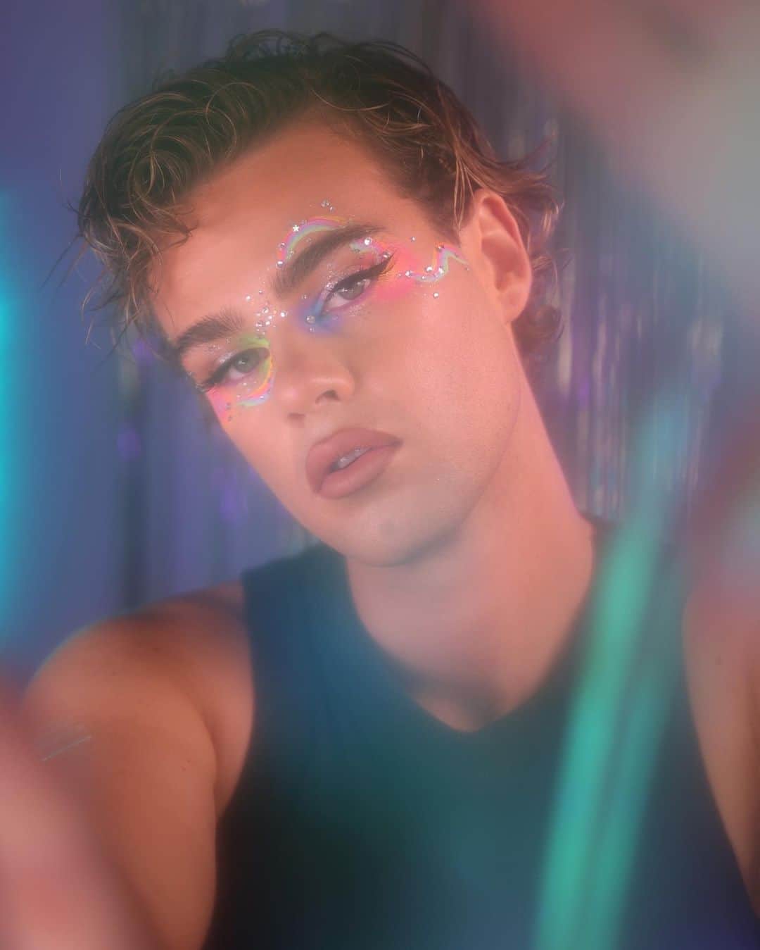 Instagramのインスタグラム：「Australian beauty creator Brandon Scott (@itsbybrandon) feels most connected to his community during Sydney Gay and Lesbian Mardi Gras. 🏳️‍🌈  “I feel extremely united, I feel extremely proud, fearless. Coming together on Mardi Gras, rainbow flag out and proud. It’s a powerful feeling to feel like the ‘majority’ in this moment, I can’t even explain the rush I get.”  Hear more from Brandon about this year’s event in our story.  Photo by @itsbybrandon」