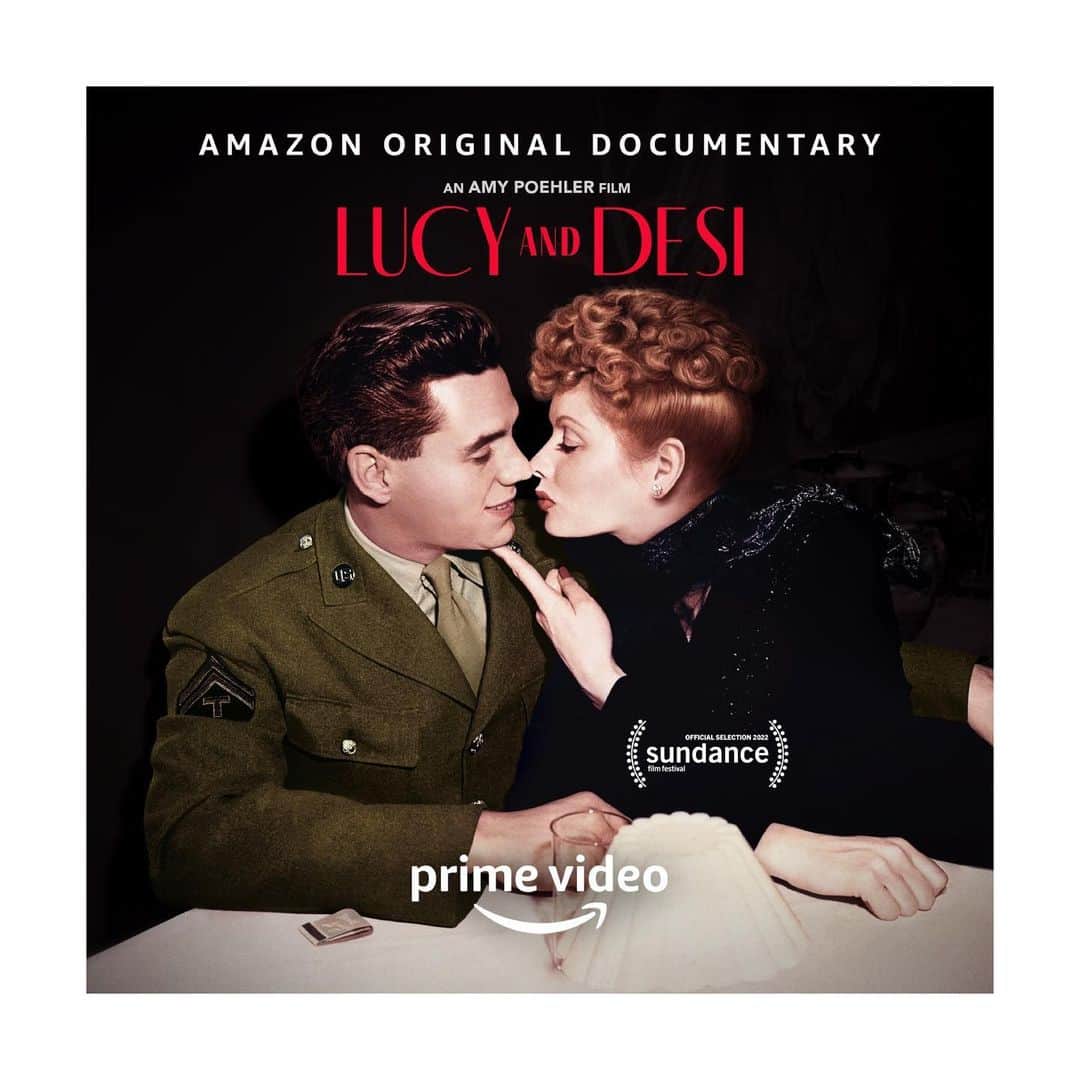 ラシダ・ジョーンズのインスタグラム：「A beautiful documentary directed by my beautiful friend. Stream now and be inspired by Lucy and Desi.」