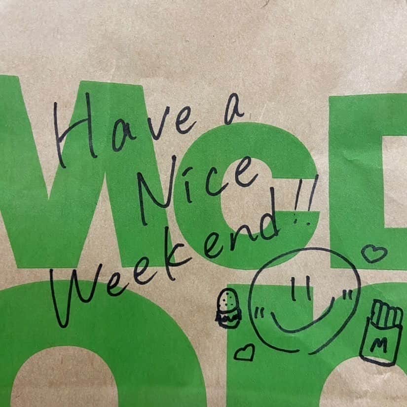 佐野玲於のインスタグラム：「Have a nice weekend!!☺︎  @mcdonalds  @mcdonaldsjapan   #mcdonalds  #smile」