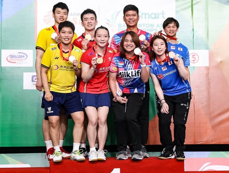 東野有紗のインスタグラム：「. Asia Championships 2022🥉  たくさんの応援、サポートありがとうございました！また頑張ります！！！  Come back stronger. Step by step.  @badmintonphoto_official  #asiachampionships2022 #badminton  #バドミントン #ワタガシ」