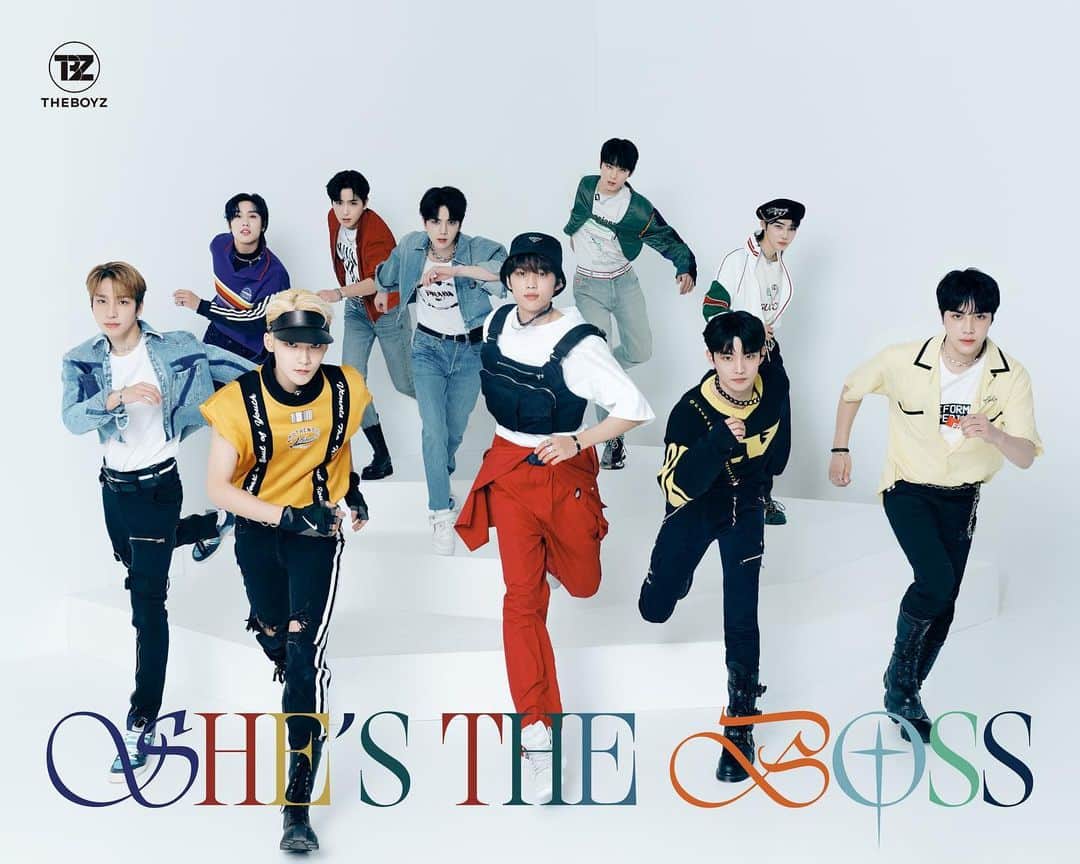 THE BOYZのインスタグラム：「THE BOYZ JAPAN NEW MINI ALBUM 『SHE’S THE BOSS』 ALWAYS TOGETHER ver. 2022.5.27 Release #SHES_THE_BOSS #THEBOYZ」