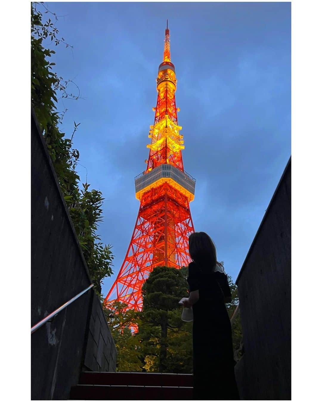 吉竹史のインスタグラム：「梅雨入り☔️☁️☂️  #梅雨入り　#東京タワー　#tokyo #tokyotower #japan」