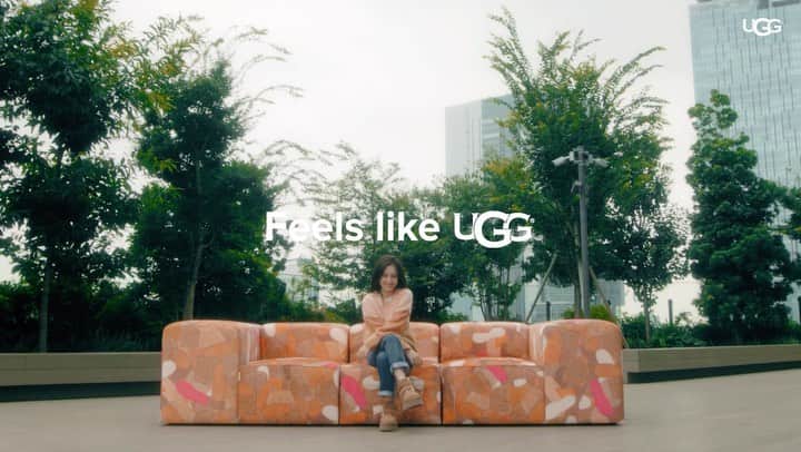 谷まりあのインスタグラム：「UGGのグローバルキャンペーン「Feels Like UGG 」で日本のアンバサダーとしてモデルを務めさせてもらいました☺️✨  #Uggseason #FeelsLikeUGG @uggjapan」
