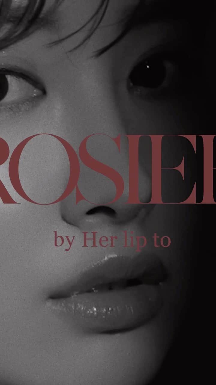 小嶋陽菜のインスタグラム：「Launching Next Monday at NOON. ROSIER by Her lip to🌹 お楽しみに..❤️ @rosier_by_hlt」