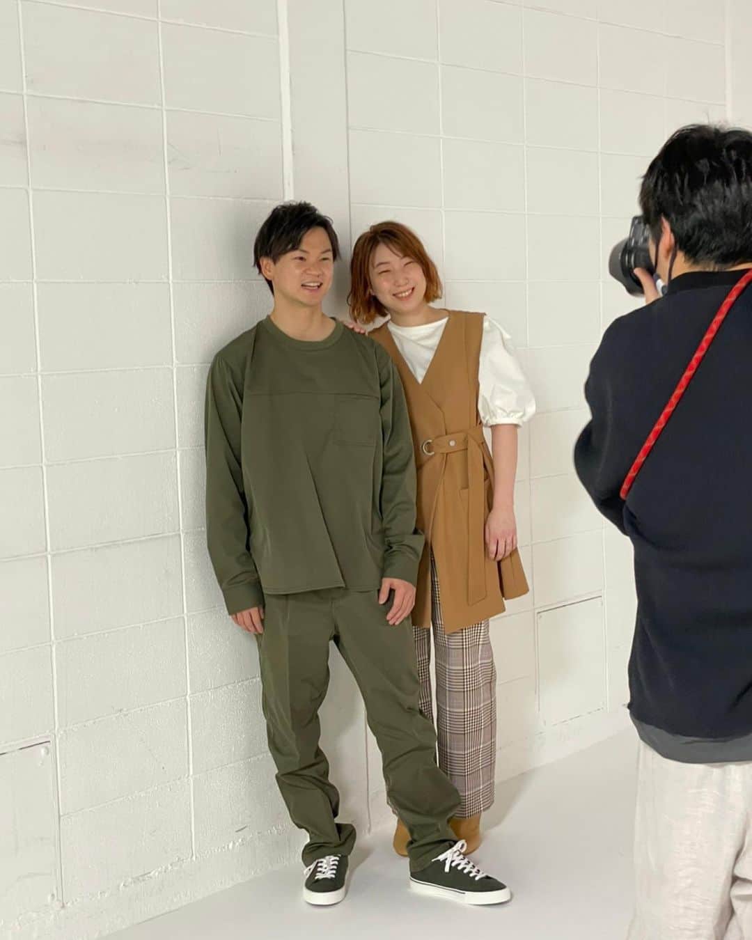 東野有紗のインスタグラム：「楽しかった集英社オンラインの撮影🥹 衣装がほんっとに素敵🥹  #集英社 #ワタガシ #バドミントン」