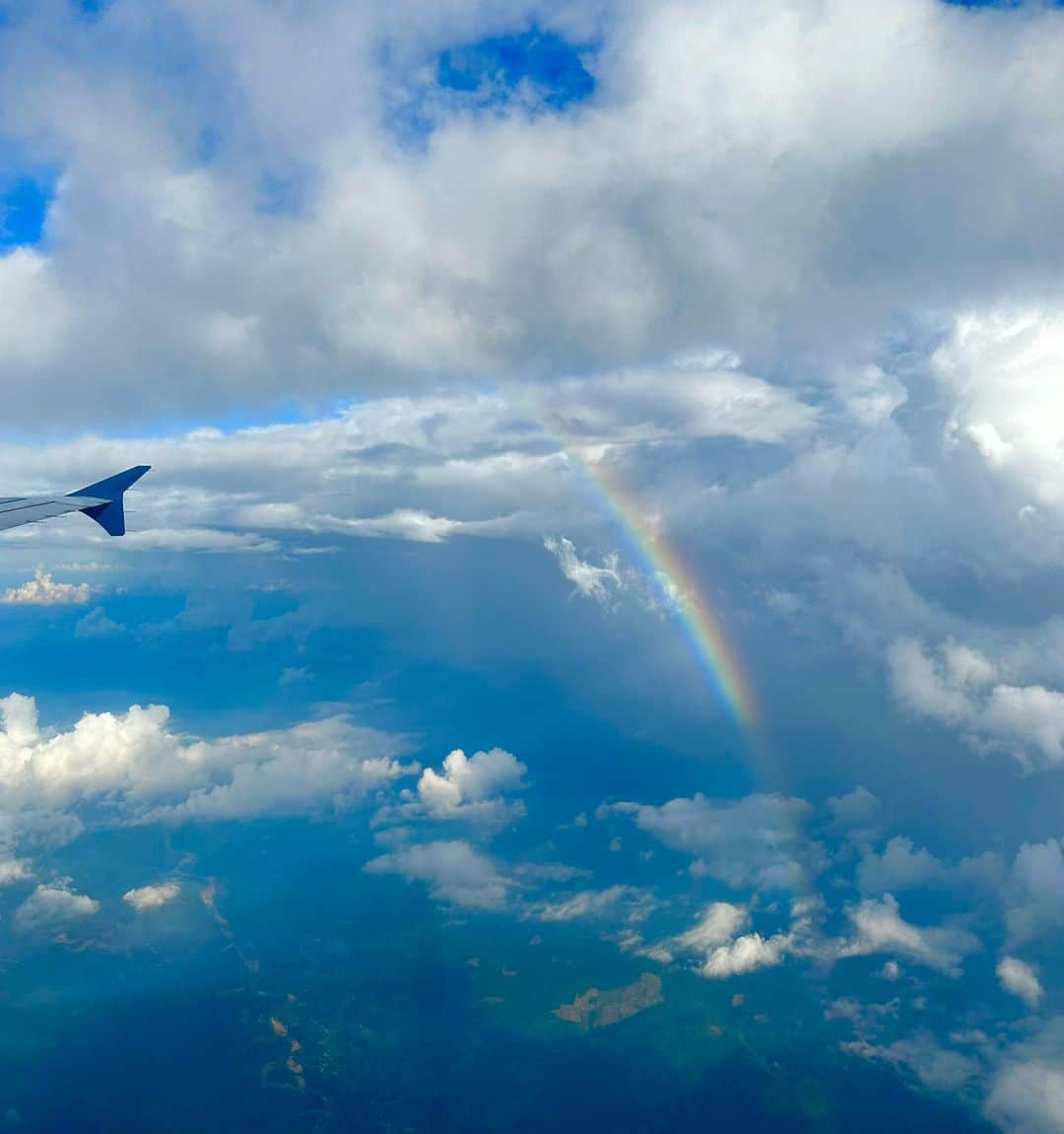 穂川果音さんのインスタグラム写真 - (穂川果音Instagram)「虹🌈  #sky #skyporn #rainbow #空　#虹　#cầuvồng」9月21日 11時06分 - hokawakanonn