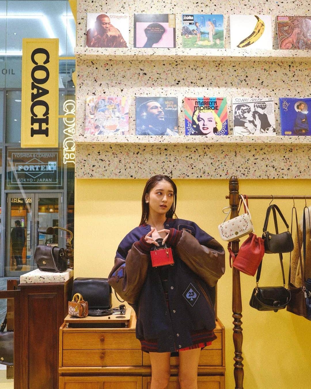 池田美優（みちょぱ）のインスタグラム：「． 渋谷PARCOで開催してる COACH “Tomorrow‘s Vintage”に 遊びに行ってきた👜♥  #コーチヴィンテージ #CoachJapan #CoachNY」