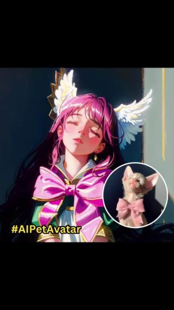 BeautyPlusのインスタグラム：「This AI turned my pet into a stunning girl. How? 😍 Link in the bio  #aiart #aipet #aiavatar #photoediting #instagood #instafashion #PetMorph」